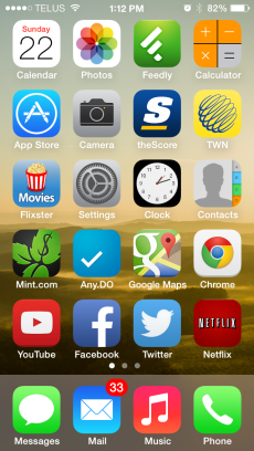 iOS 7 Interface