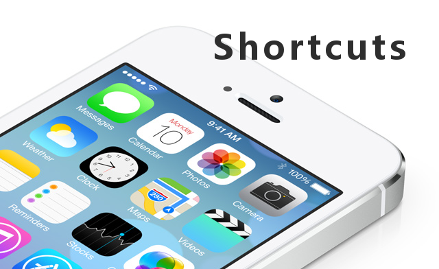 iPhone Keyboard Shortcuts — Autofill